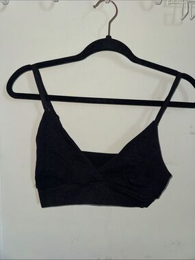 Marilyn Monroe Black Bralette with Adjustable Straps